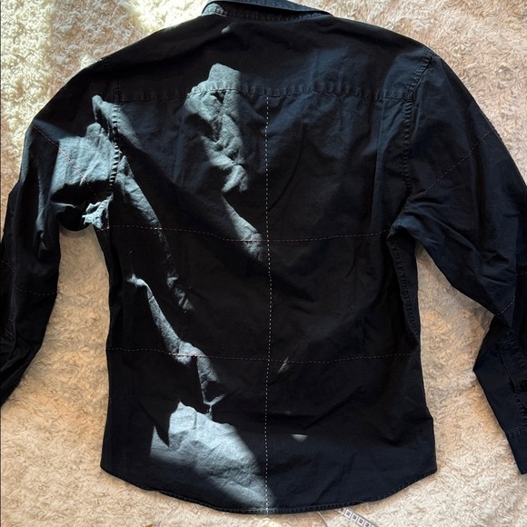 GXG Classic Navy Blue Long Sleeve Shirt size M - Picture 7 of 8